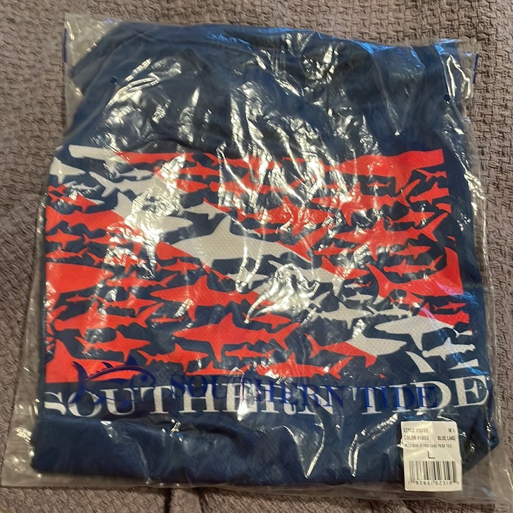 Southern Tide to trail long sleeve performance shirt.